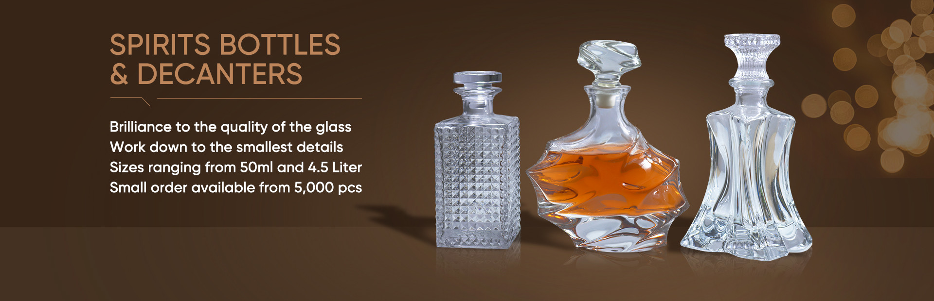 Quality Spirit Bottle factory