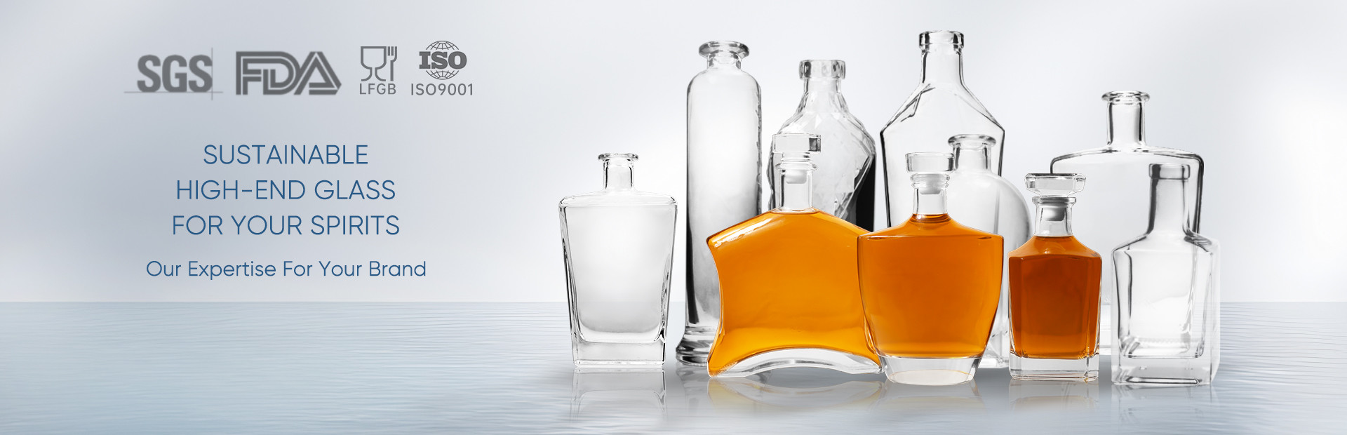 Quality Spirit Bottle factory