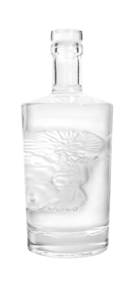 Buy OEM Vodka Whiskey Glass Bottle Flint Glass Bottle Full Coated Painting Printing online manufacture