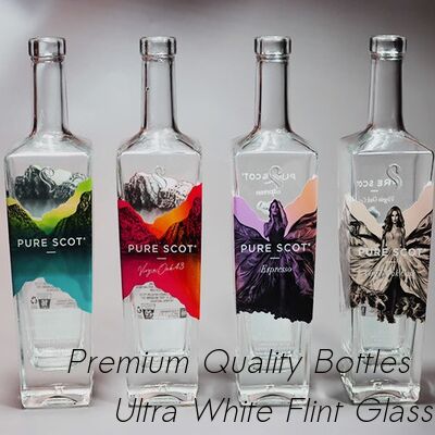 Good price 750ml Whiskey Glass Bottle Made Of High Super Flint Glass online