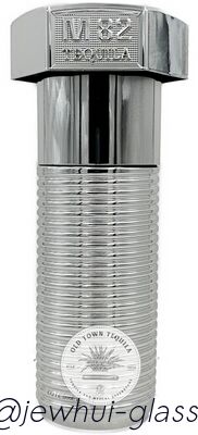 Buy Extra Enejo, Reposado, Silver Tequila Glass Bottle, Super Flint Glass bottle with Glass Stoppers online manufacture