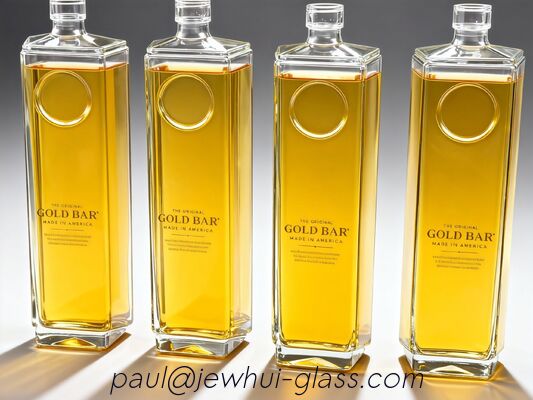 Buy 750ML Whiskey  Glass Bottle -Customization, Super Flint Glass Bottle, American Craft Whiskey online manufacture