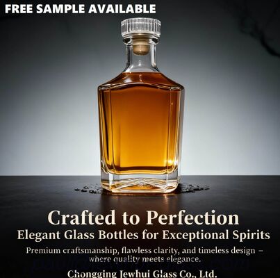 Good price 700ML XO, JIMM Gognac   Glass Bottle -Customization, Super Flint Glass Bottle online