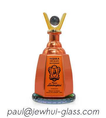 Quality  Extra Enejo, Reposado, Silver Tequila Glass Bottle, Super Flint Glass bottle with Glass Stoppers factory