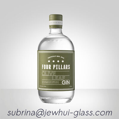 Good price Classic Gin Glass Bottle Perfect for Artisan Distillers and Beverage Exporters Featuring Thick Glass and Elegant Finish online