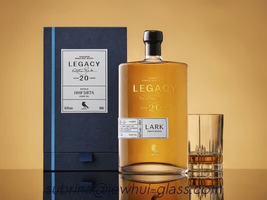 Good price 500ml Lark whiskey glass bottles online