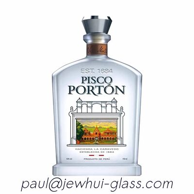 Good price 750ml Pisco Permu Glass Bottles online