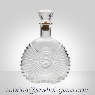 Buy Super Flint Diamond Cut Glass Decanter ,  XO, brandy ,  Vodka Liquor Gin Rum Tequila Whisky Brandy Spirit Glass Bottle With Solid Glass Stoppers online manufacture