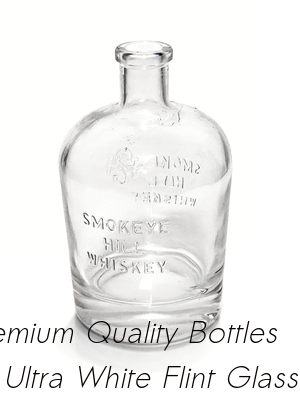 Buy 750ml Round Whiskey   SMOKE HILL WHISKEY GLASS BOTTLE online manufacture