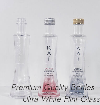 Buy 200ml slim Vodka    Glass Bottle With  T-CORK or GPI closures, Gula closures online manufacture