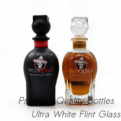 Buy Tequila Frosted Glass Bottle/Frosting/ Hot Stamping/Hollow Stoppers online manufacture
