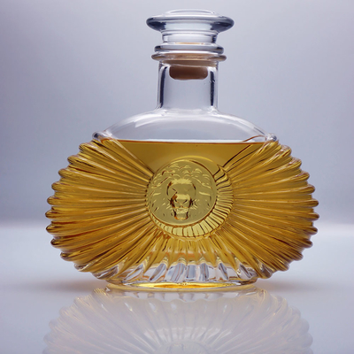 Buy OEM Premium Glass Bottle Flint Glass 1000ml With Glass Stopper online manufacture