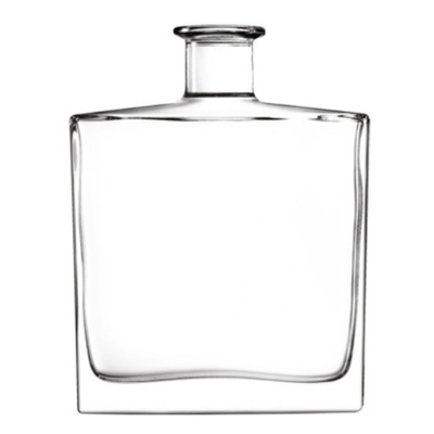 Buy 1200g Glass Spirit Bottle Heat Resistant Rectangle Liquor Bottle online manufacture