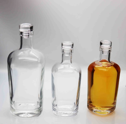 Buy 25OZ Glass Spirit Bottle VODKA Champagne Super Flint Glass Bottle Vinolok Glass Closures online manufacture