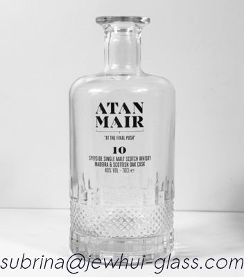 Good price 700ml  ATAN MAIR SCOTTISH OAK CASK WHISKEY  Glass Bottle -Customization, Super Flint Glass Bottle, Scottish WhiskeyRum online
