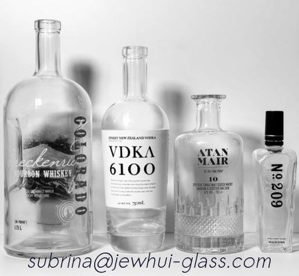 Good price 1750ml Empty Glass Bottle OlsoStyle, Nordic Glass Bottle, Breckeridge Colorado Whiskey or Vodka Bottle online