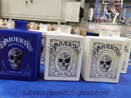 Good price 750ml Gin Square  Glass Bottle online