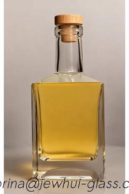 Good price 500ml Qubic, Cubic Glass Bottle for Rum and Whiskey  Vodka glass bottle online