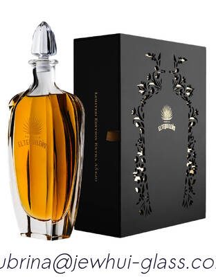 Good price Extra Enejo, Reposado, Silver Tequila Glass Bottle, Super Flint Glass bottle with Glass Stoppers online