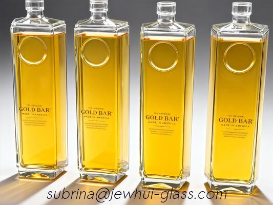 Good price 750ML Whiskey  Glass Bottle -Customization, Super Flint Glass Bottle, American Craft Whiskey online