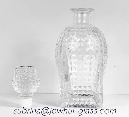 Good price XO  Glass Bottle 750ml Vacuum Electroplating Coating Golden online