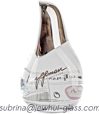 Good price 1000ml  Russia Kaffuman  Vodka glass bottle online