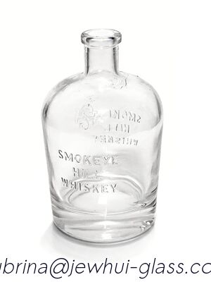 Good price 750ml Round Whiskey   SMOKE HILL WHISKEY GLASS BOTTLE online