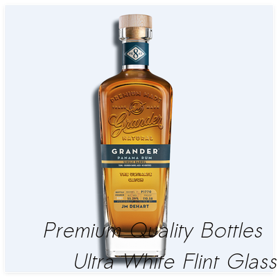 Good price Debossing Embossing Lettering Round Glass Bottle SGS FDA online