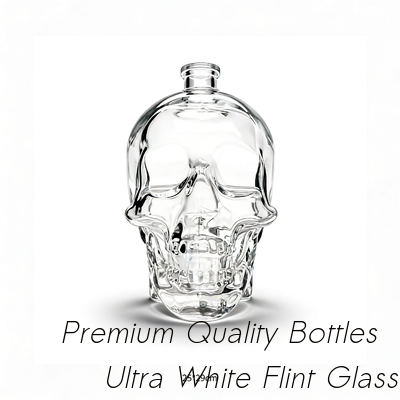 Good price 3000ml Cystal Head Vodka Glass Bottle /super flint glass material online