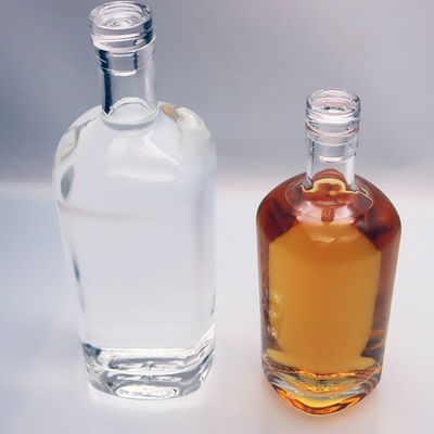 Good price OEM Premium Whiskey Bottles Super Flint ISO9001 Partial Coating Window Frosting online