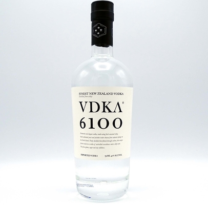 Good price Flint Glass Oval Empty Vodka Bottle Decal Label 1000ml 1750ml 3000ml online