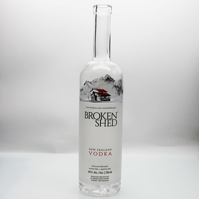 Good price 1000ml Luxury Spirits Bottle Decal Frosted Decorative Glass Bottles online