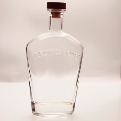 Good price Blonde Troy Sons Luxury Spirits Bottle Whiskey 1000g Flint Glass online