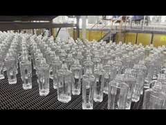 OEM Whiskey Glass Bottle Hot Stamping Decorative Whiskey Bottles